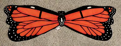 Monarch Butterfly Plush Wings Adventure Planet Kids Costume Orange 49” Wingspan • $24