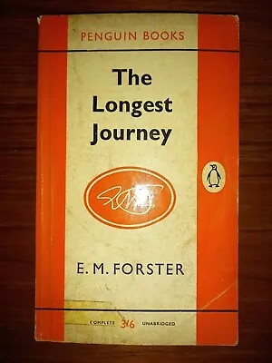 £4.79 • Buy The Longest Journey By E.M. Forster, Orange Penguin Paperback 1960, No.1470
