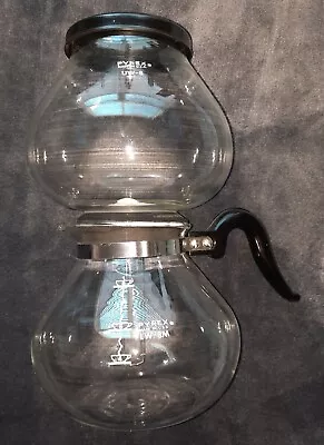 Vintage Pyrex UW-8/LW-8M Glass Double Bubble Vacuum Siphon Coffee Pot • $45