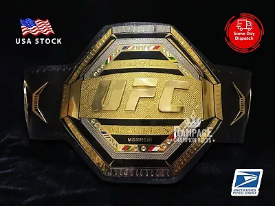 UFC Legacy Championship Title Belt Replica UFC World Champions 4MM Brass • $199.99