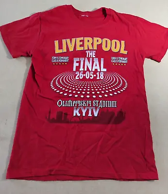£6.25 • Buy Liverpool FC The Champions League Final T-Shirt 2018 Red Small