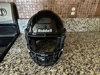 Riddell Speed FLEX Football Helmet Black OUT W/ Facemask Adult Medium 2023 • $449