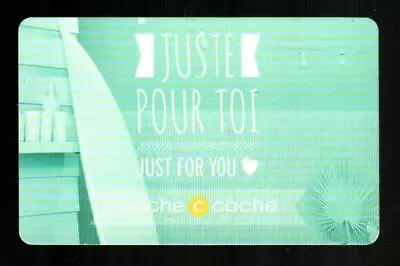 CACHE CACHE ( France ) Juste Pour Toi Just For You Gift Card ( $0 )  • $2.50