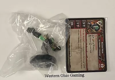 World Of Warcraft Miniatures Warchief Thrall With Cards NEW WOW Core Set Orc • $14.99