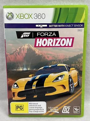 Forza Horizon Xbox 360 Game - No Manual • $18.95