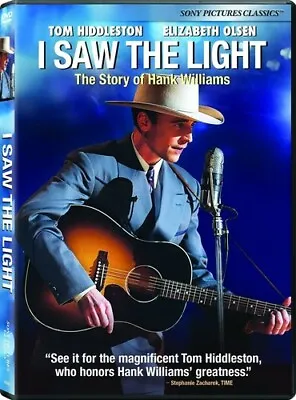 New Sealed DVD I Saw The Light The Story Of Hank Williams Tom Hiddleston • $9.99