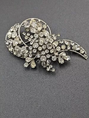 Vintage Vendome Rhinestone Brooch • $70