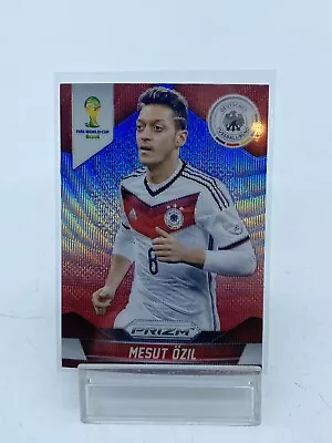 2014 Panini Prizm World Cup Blue & Red Wave Prizm Mesut Ozil #88 • $7.99