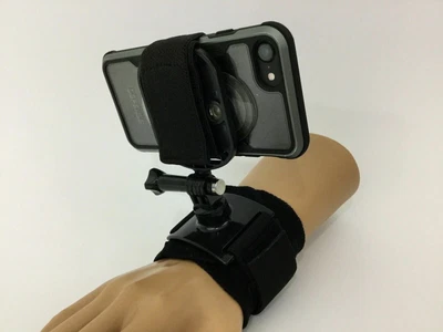 $12.95 • Buy Phone Mount With Direct Attachment For Gopro Mounts Inc For Chest & Wrist AU NEW
