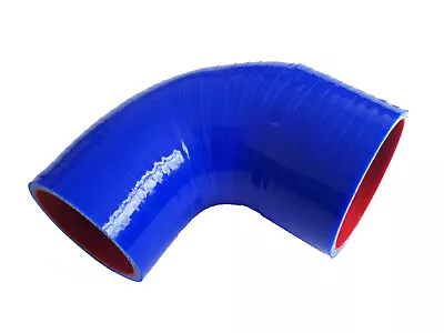 Inlet  Diameter  3 -4   Inch 76 -102mm 90 Degree Silicone Coupler Reducer Hose • $23.99