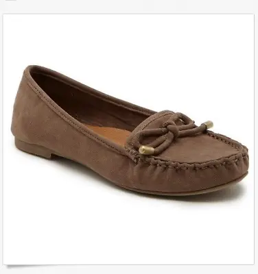 $19.95 • Buy NEW! Girls' Revel Darcy Moccasin Loafer Shoes Saddle Brown NEW Girls Size 1 