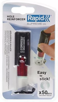Rapid Hole Reinforcer Supreme SRE Easy To Stick X50pcs Included • £11.99