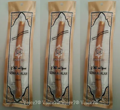 PACK OF 234 Or 5~ Miswak Toothpaste / Miswak Stick / Miswak Toothbrush ISLAMIC • £3.99
