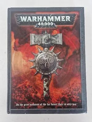 Warhammer 40000 Rulebook Hardback By Games Workshop • £3.99