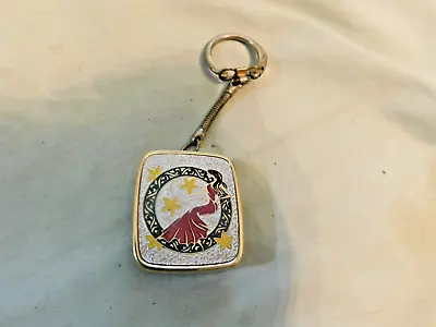 VTG Sankyo Silver Tone W/ Woman Theme Of Love Story Musical Key Chain  Works • $7