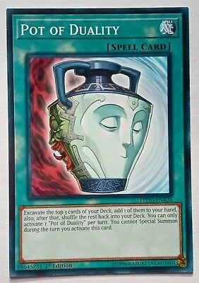 YuGiOh - Pot Of Duality - LEDD-ENA26 1st Edition - Common - NM • $1.95