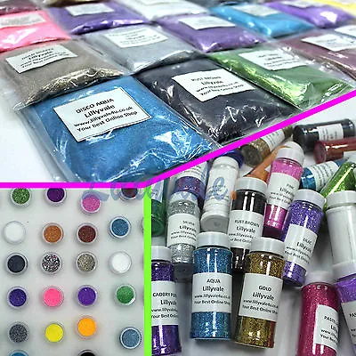 £1.09 • Buy Glitter Wine Glass Craft Holographic Iridescent Nail Art Floristry Dust