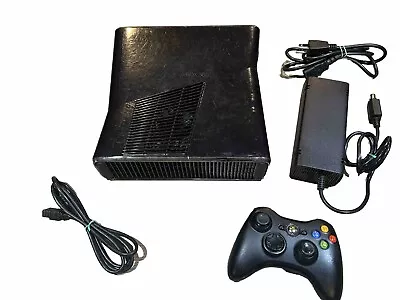 Microsoft Xbox 360 Slim (S) Black Console • $60