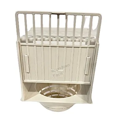 Canary Nest Pan Plastic Box Hangs On Outside Of Cage Ideal For Small Birds  • £8.45