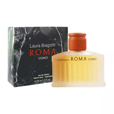 Laura Biagiotti Roma Uomo (New Packaging) 75ml EDT (M) SPMens 100% Genuine (New) • $65.90