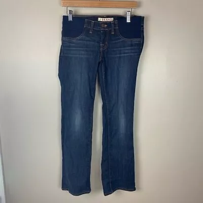 J Brand Mama J Bootcut Maternity Jeans Under Belly Size 27 Dark Vintage Wash • $39.99