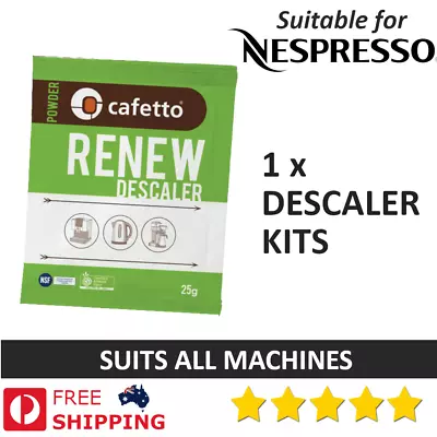 Nespresso Descaling Descaler Limescale Remover Kit - Suits All Nespresso Descale • $6.99