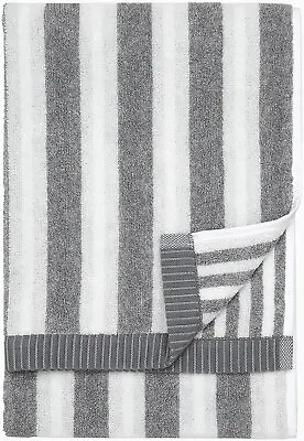 Marimekko - Kaksi Raitaa Terry Cotton Hand Towel (Gray) • $34