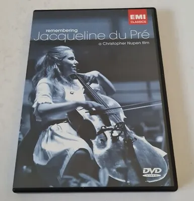 JACQUELINE Du Pre - Remembering Jacqueline Du Pre Region Free UK DVD • £8.99