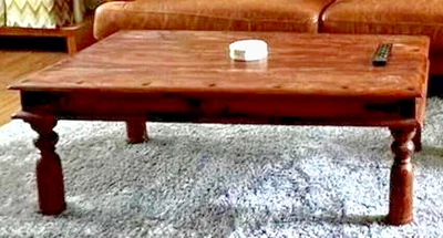 £65 • Buy Coffee Table Solid Mango Wood Sheesham💘Indian Rosewood Thakat💘 Romantic Dining