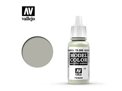 Vallejo Model Color Paint - Deck Tan 17ml - 70.986 • £2.95