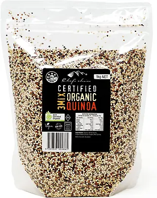 Chef'S Choice 3 Coloured Mix Organic Quinoa 1 Kg • $18.39