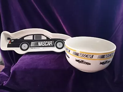 Nascar Bowl And Cracker Holder By Godinger • $45.99