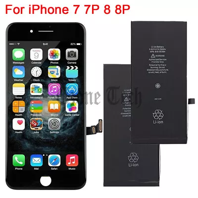 For IPhone 7 8 Plus LCD Touch Screen Digitizer Replacement Battery Tools • $18.66