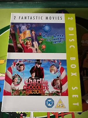 Charlie And The Chocolate Factory/Willy Wonka And The Chocolate Factory (DVD... • £6.99