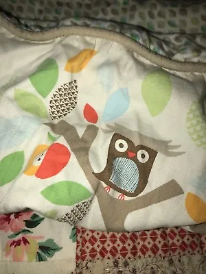 Skip And Hop Fitted All Cotton Bird Owl Tree Crib Sheet Baby Toddler Bedding • $15