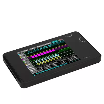 4 Channels Logic Analyzer 2.8 Inch Handheld Logic Analyzer TFT LCD Screen SPI • £85.12