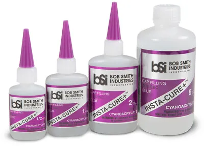 Bob Smith CA Glue Cyanoacrylate Insta-Cure+™ Super Glue Various Sizes • $4.79