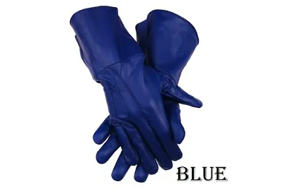 Men's Medieval Costume Cosplay  Unlined Leather Gloves  • $20