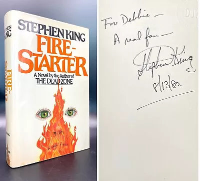 £1112.05 • Buy SIGNED - Firestarter - 1ST EDITION - Stephen KING 1980 - The Stand - Night Shift