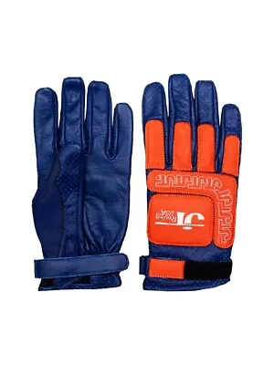 Official JT Racing Vintage Racing Gloves Orange BMX/Motocross 100% Leather M/L • $77.42