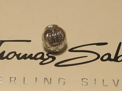 Thomas Sabo Tk0034 Barrel Crown Sterling Silver Karma Bead Charm • $39
