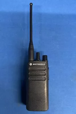 Motorola CP100d Two-Way 16 Channel Radio W/Antenna & Battery | Good Condition • $176