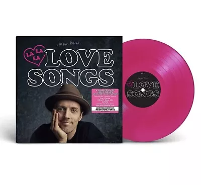 Jason Mraz La La La Love Songs Vinyl New! Limited Neon Pink Lp! I'm Yours Lucky • $30