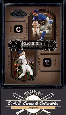 2004 Playoff Honors #CR-11 Mark Prior / Mark Teixeira Class Reunion #/2001 • $1.99