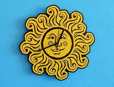 £22.68 • Buy Sun Wall - Clock Face