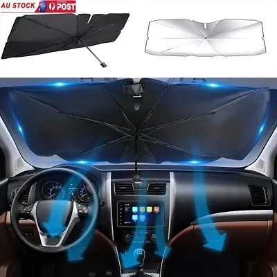 Car Sunshade Umbrella Car Sun Shade Protector Windshield Accessories For Auto • $15.19