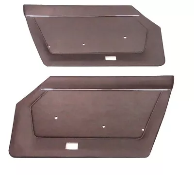 Datsun 240Z 1970-73 Door Panel Set Card Black Pair NEW 754 • $499