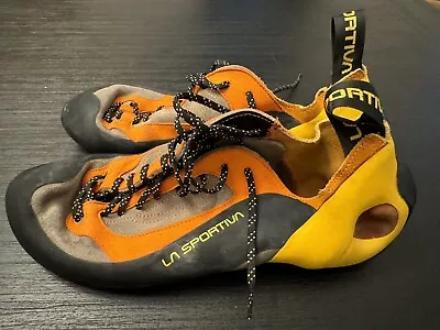 La Sportiva Climbing Shoes Vibram X Sedge Mens Size 12.5 • $45