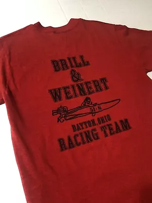 Vintage 80’s Dayton Ohio Racing Stedman Sport-T Single Stitch T-Shirt Size Small • $26