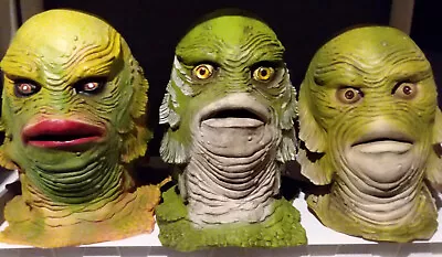 Creature Black Lagoon Mask Lot Of 3 Universal Monsters No Distortions Don Post • $149